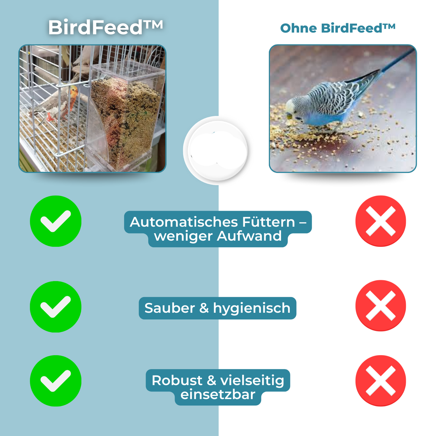 Easy Fill Bird Feeder