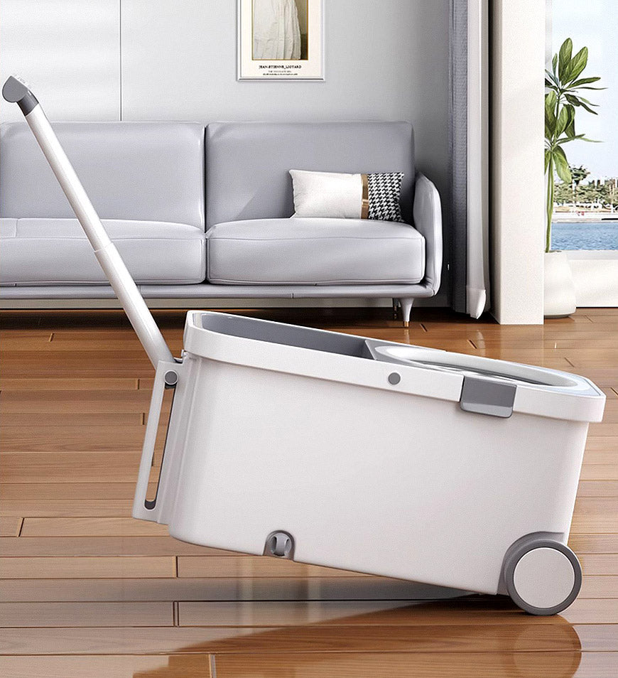360° Spin Mop and Bucket Set with Easy Wringer