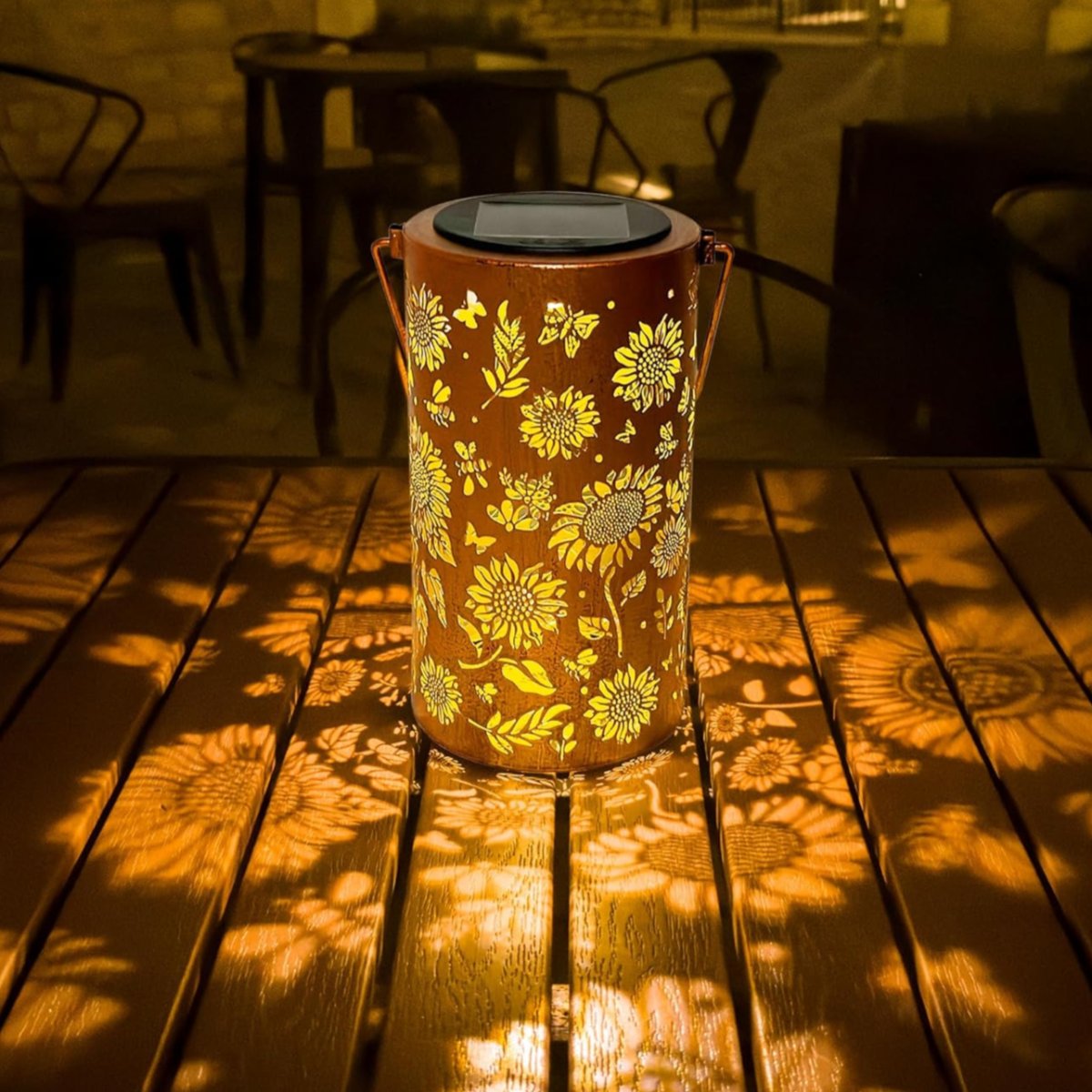 Colorful Solar Garden Lantern - Fesara