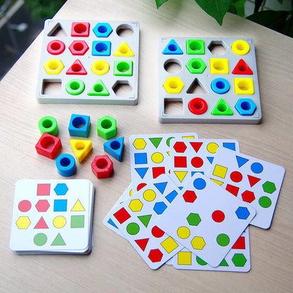 Fun Interactive Colorful Learning Shape Toy - Fesara