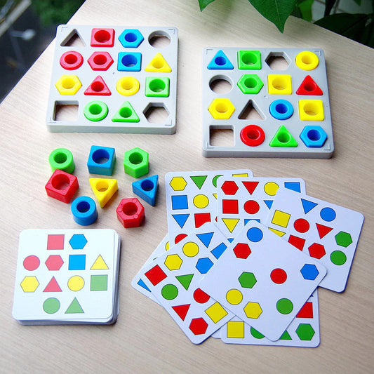 Fun Interactive Colorful Learning Shape Toy - Fesara
