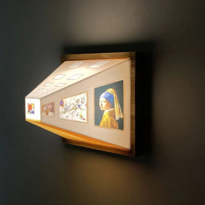 Colorful 3D Optical Lamp - Fesara