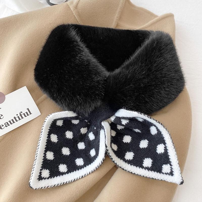 Soft Thick Faux Fur Winter Scarf