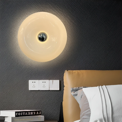 Stylish Glass Mounted Lamp