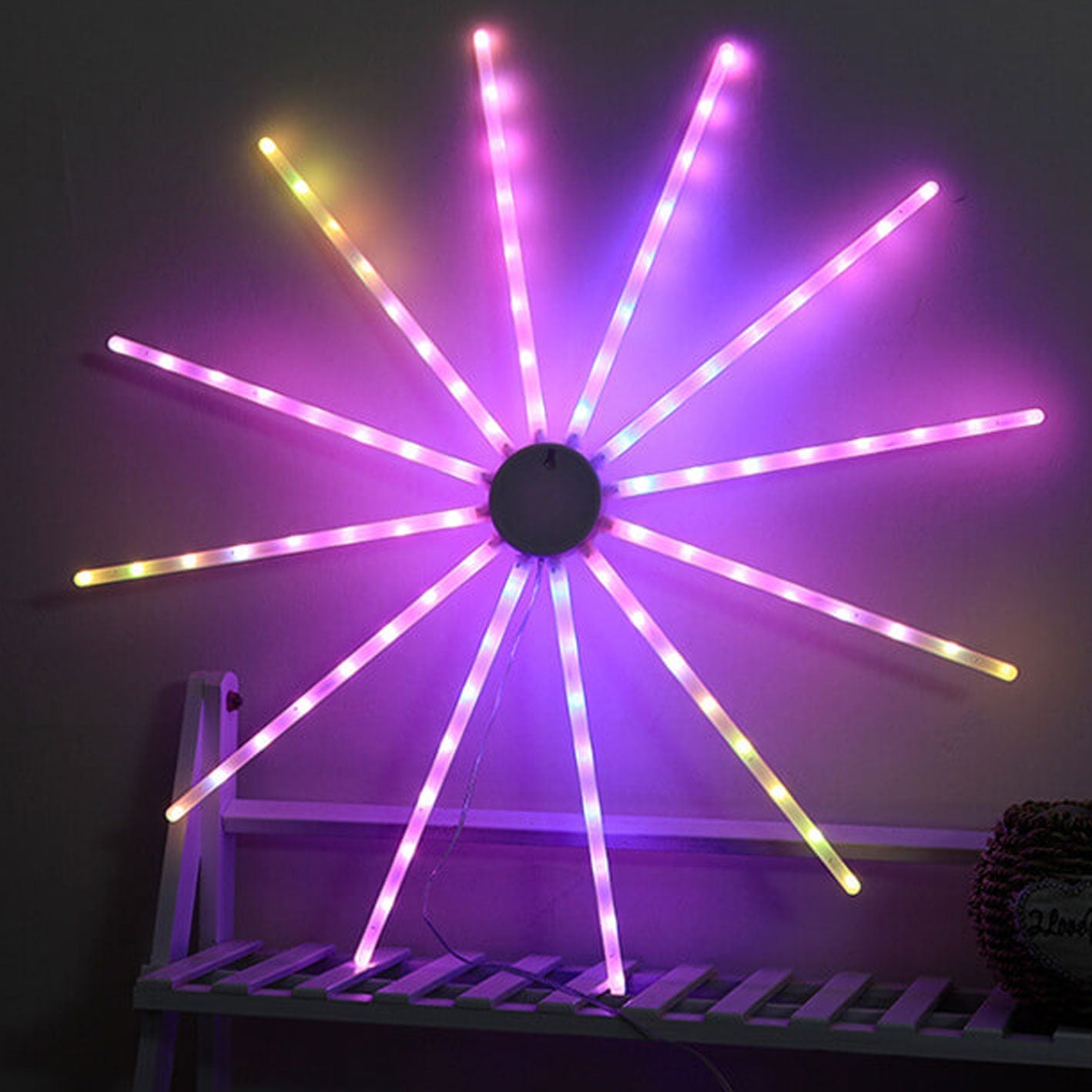 Colorful RGB Fairy Windmill LED String Lights