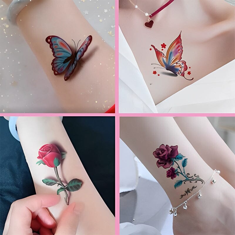 Realistic 3D Temporary Tattoo Sticker
