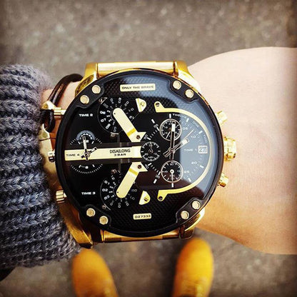 Classic Mens Quartz Chronograph Watch