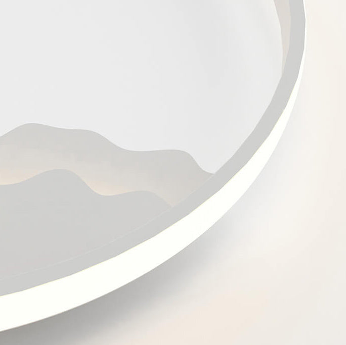 Modern Wave Pattern Wall Lamp