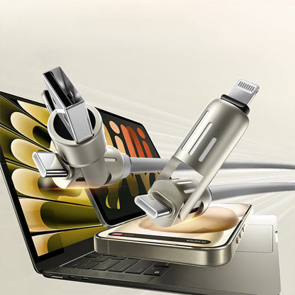 Fast 4-in-1 USB C Power Cable Charger