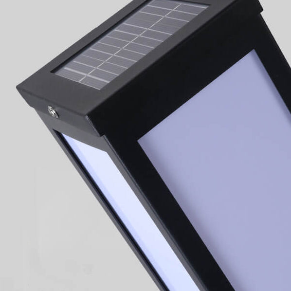 Contemporary Outdoor Solar Powered Garden Light