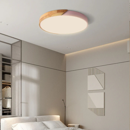 Stylish Wood LED Ceiling Lamp