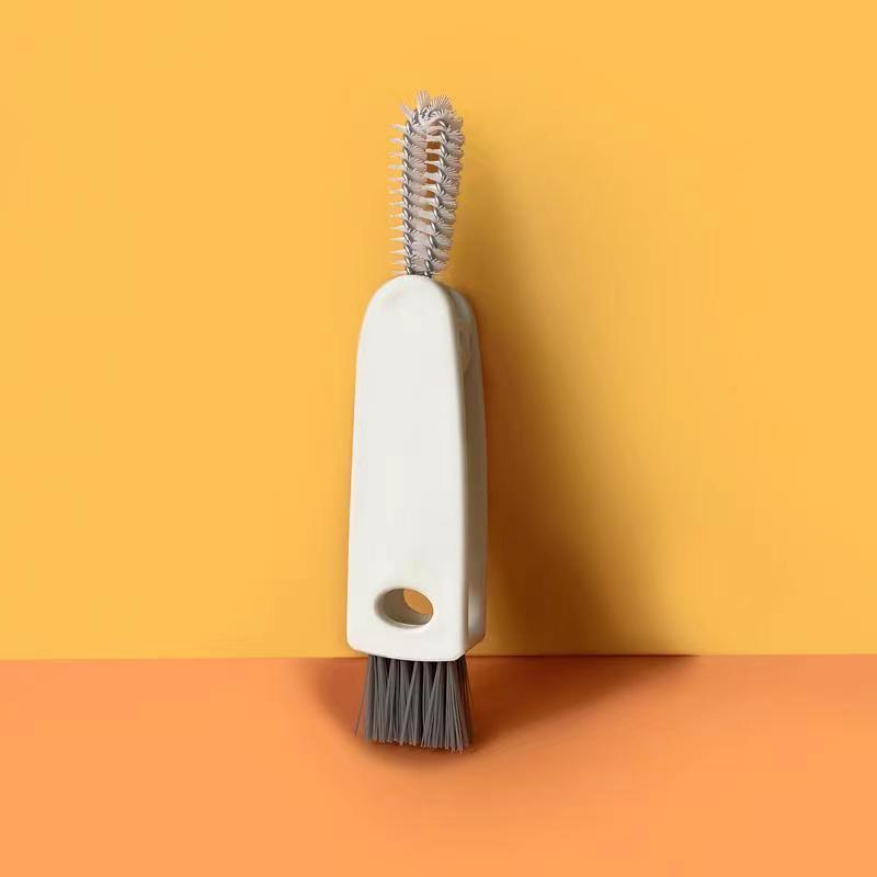 Practical 3-in-1 Cup Lid Cleaning Brush Tool