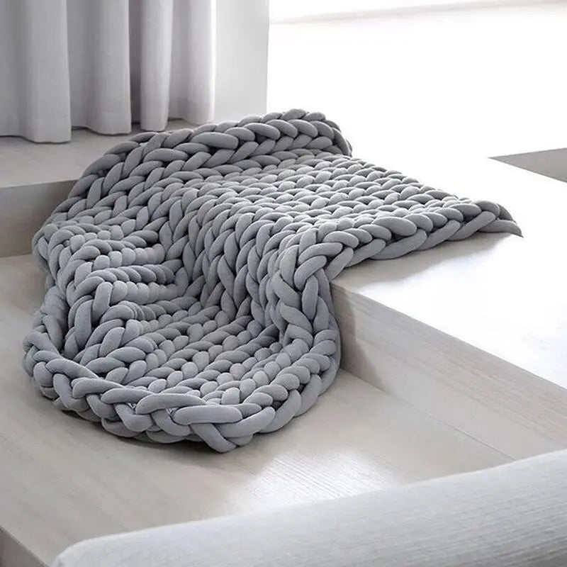Plush Handmade Heavy Throw Blanket