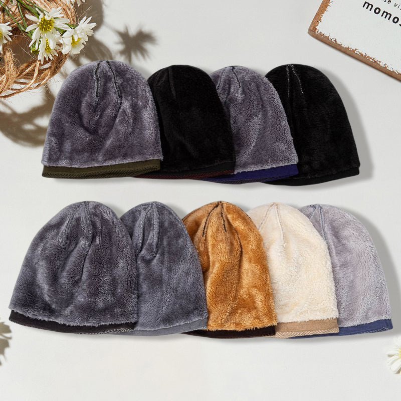 Warm Fleece Beanie Winter Hat