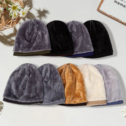Warm Fleece Beanie Winter Hat