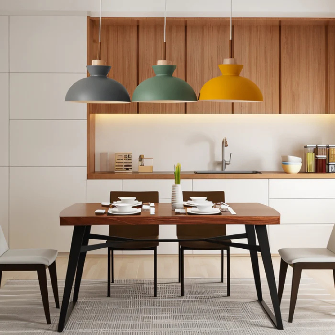 Beautiful Glass Drop Pendant Light