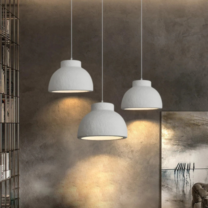 Simple White Pendant Ceiling Light