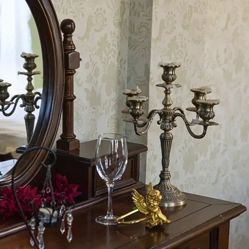 Luxury Gold Candle Holder