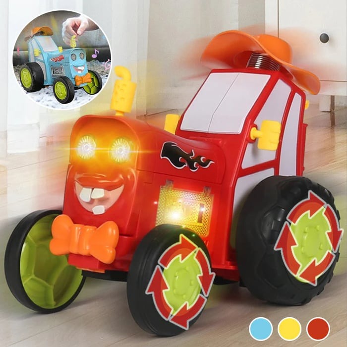 Mini Remote Control Car with Music and Lights - Fesara