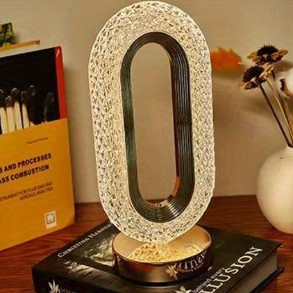 Luxurious Glass Table Lamp