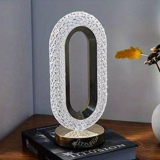 Luxurious Glass Table Lamp