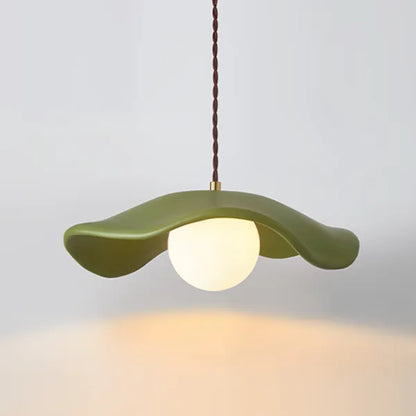 Elegant Natural Leaf Hanging Lamp - Fesara