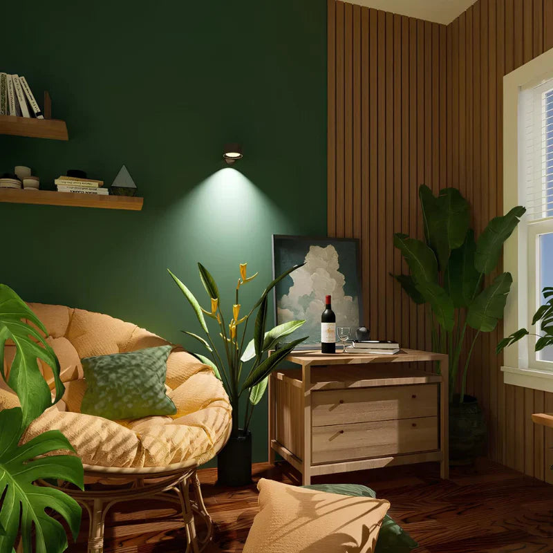 Adjustable LED Wall Lamp with Dimmer