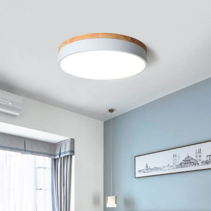 Bright LED Round Ceiling Light Dimmable Modern Fixture
