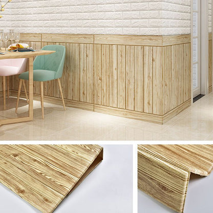 Decorative Metal Wall Panels Wood Grain Ceiling Tiles Set