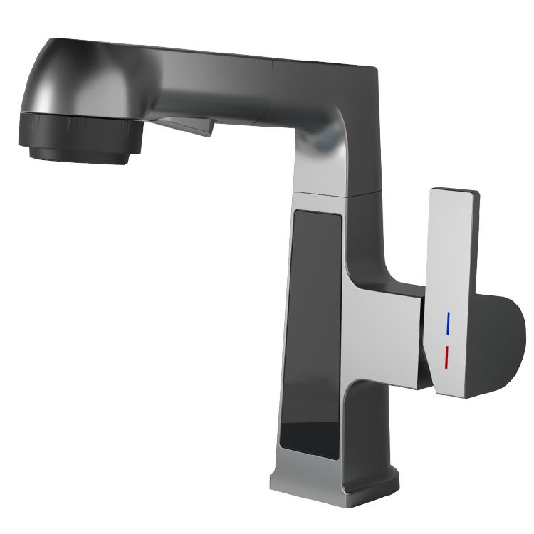 Luxury Brass Bathroom Faucet Pull Down Kitchen Sink Mixer