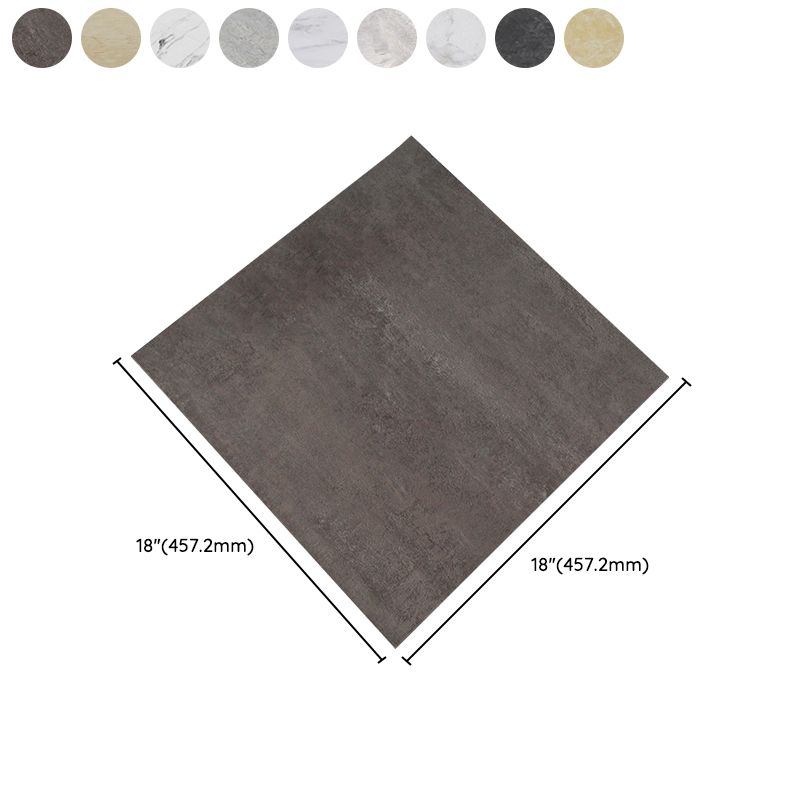 Matte Finish Peel Stick Vinyl Flooring with Straight Edge