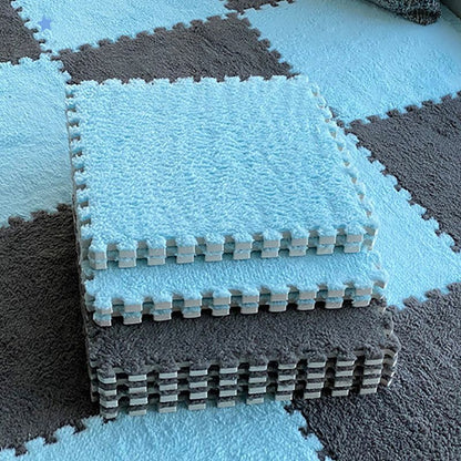 Easy Install Carpet Tiles Square Loop Pile Bedroom Flooring