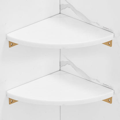 Luxury Marble Bathroom Accessories Set with Shelf