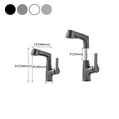 Luxury Brass Bathroom Faucet Pull Down Kitchen Sink Mixer