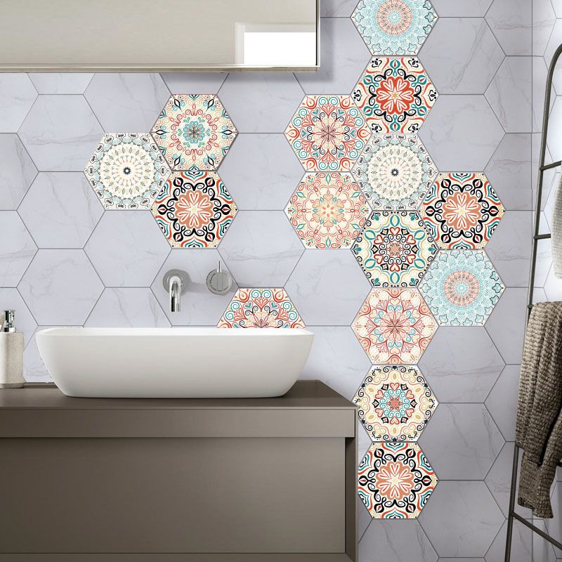 Decorative Self-Adhesive Hexagon Wall Tiles