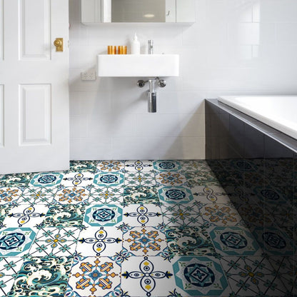Colorful Self Adhesive Vinyl Floor Tiles