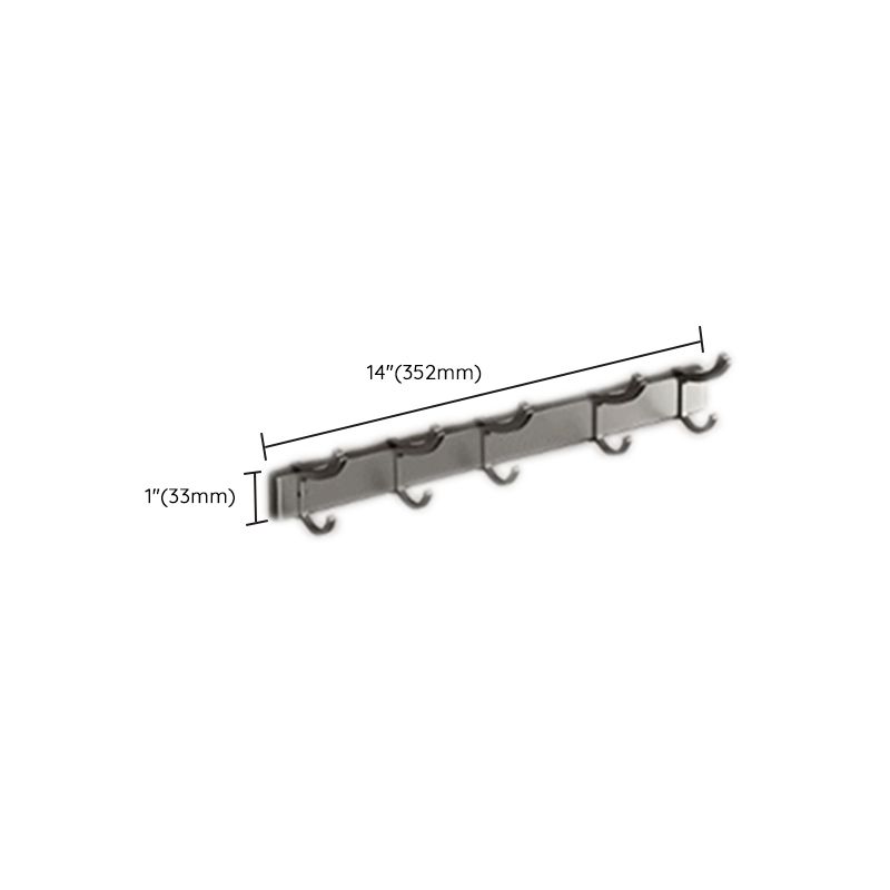 Luxurious Stainless Steel Bathroom Storage Towel Rack Set