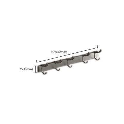 Luxurious Stainless Steel Bathroom Storage Towel Rack Set