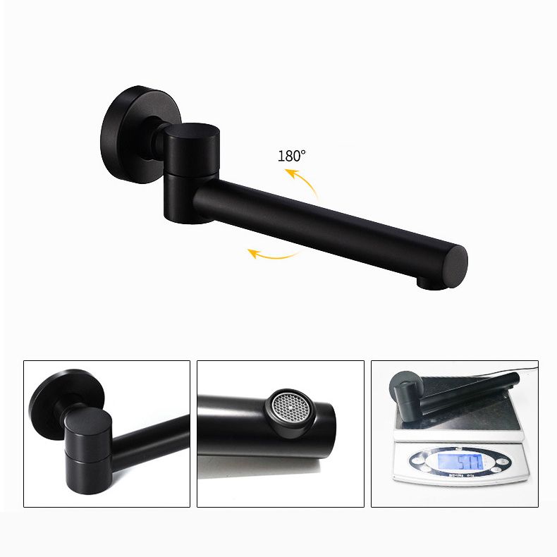 Commercial 2-Handle Wall Mount Bathroom Sink Faucet