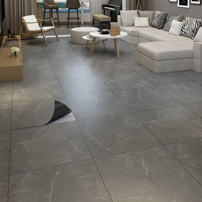 Easy Install Marble Effect Vinyl Flooring Tiles - Fesara
