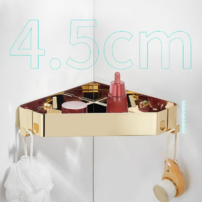 Stylish 3-Piece Stainless Steel Bathroom Shelf Set