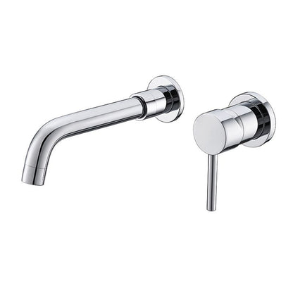 Commercial 2-Handle Wall Mount Bathroom Sink Faucet