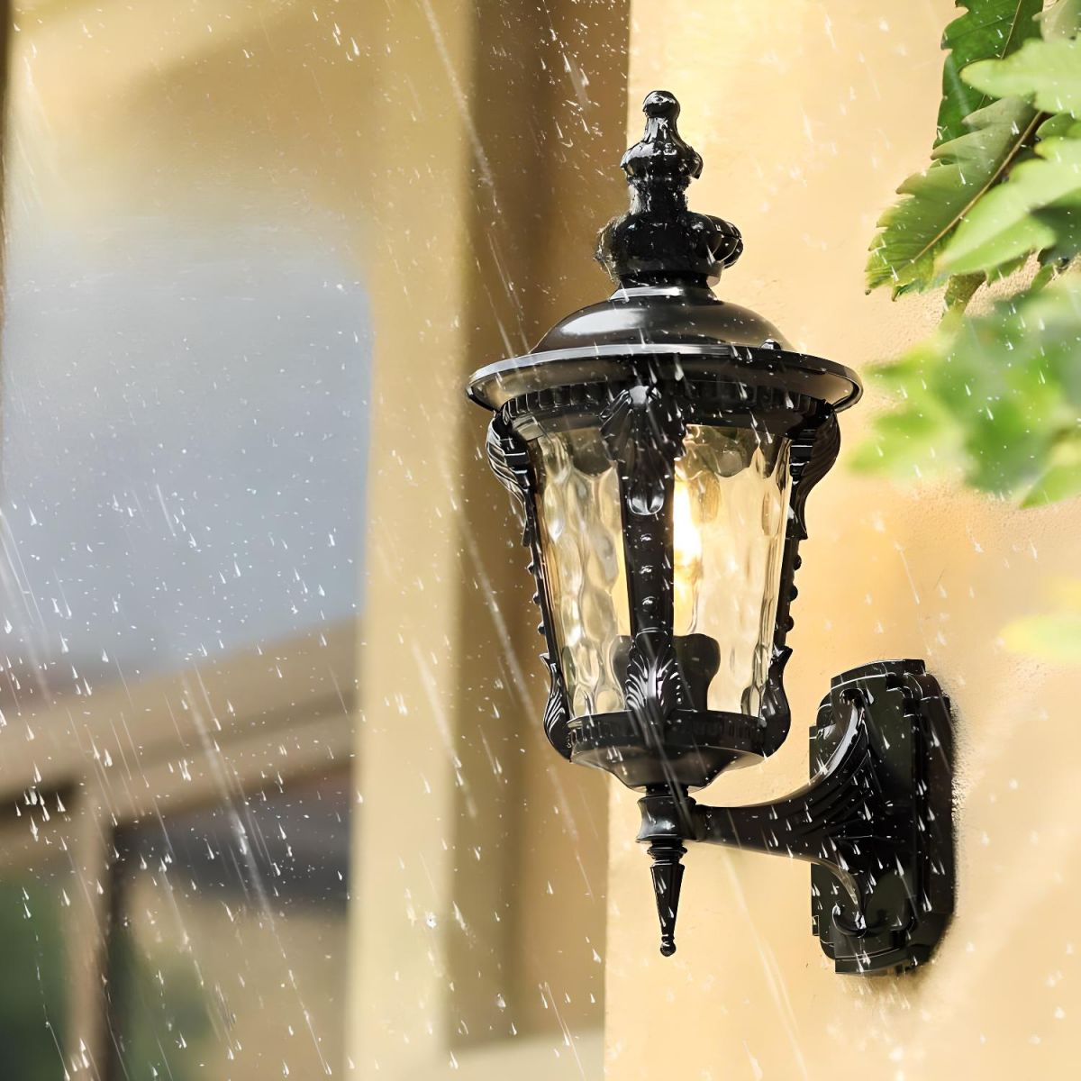 Classic Exterior Wall Mount Lantern Light Fixture