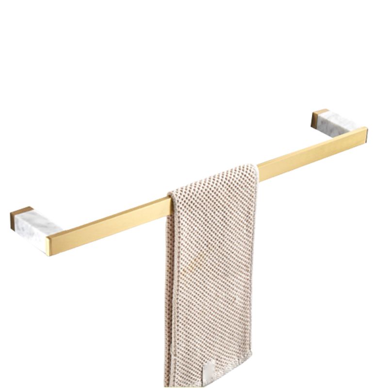 Luxury Marble Bathroom Accessories Set with Shelf