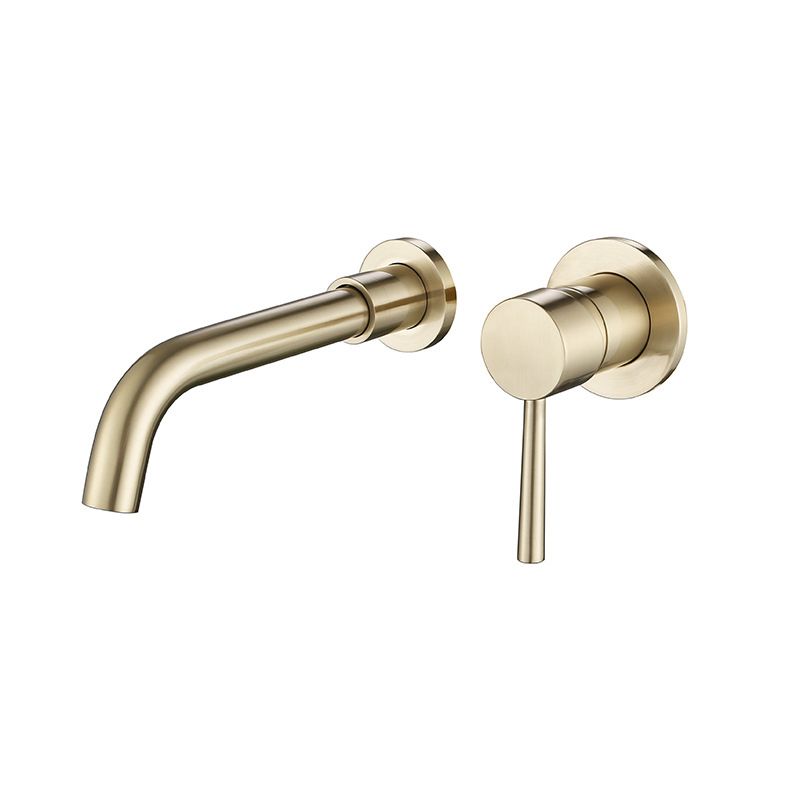 Wall Mount Bathroom Sink Faucet Single Handle Mixer