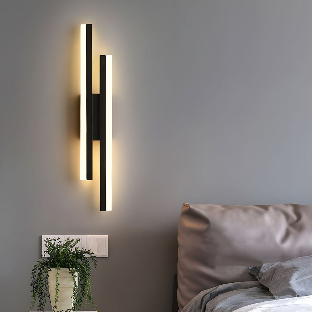 Modern Slim LED Wall Lamp for Bedroom and Hallway