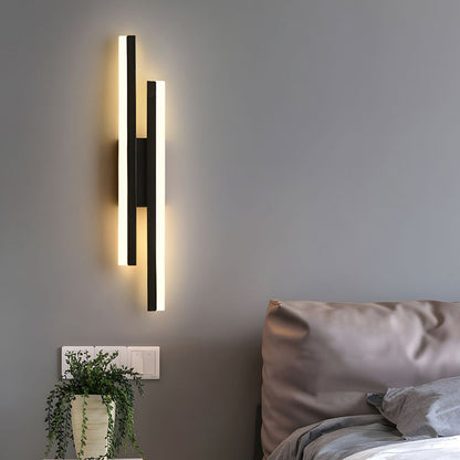 Modern Slim LED Wall Lamp for Bedroom and Hallway