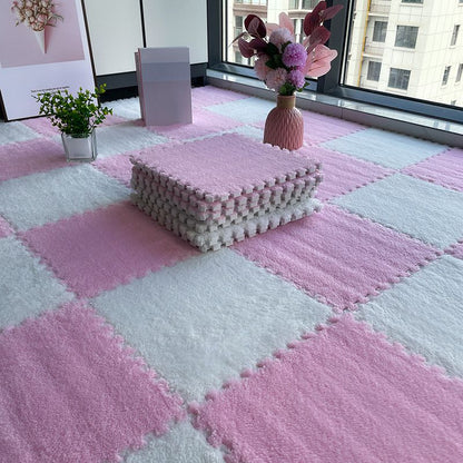 Colorful Anti-Slip Carpet Tiles for Bedroom Floor