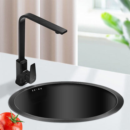 Modern Stainless Steel Kitchen Sink Round Non-Slip Basin
