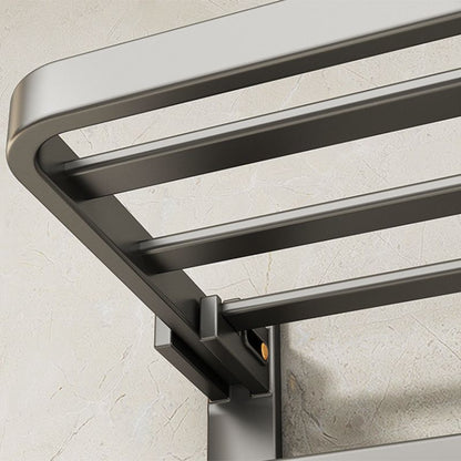 Luxurious Stainless Steel Bathroom Storage Towel Rack Set